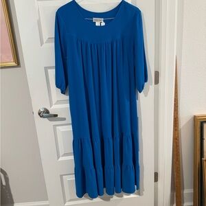 Draper’s and Damon‘s Blue Women's Dress Sz M